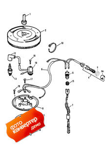 Ignition System (ser. # E035000 Thru E090399) (Ignition System (ser. # E035000 Thru E090399))