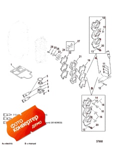 Induction Manifold And Reed Block (Induction   Reed Block)