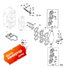 Induction Manifold And Reed Block (Induction   Reed Block)