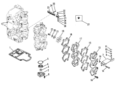 Induction Manifold And Reed Block (Induction   Reed Block)