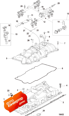 Intake Manifold And Fuel Rail (    )