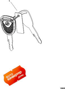 Key Chart-ignition Switch 4-position (896919 Series) (���� Chart-ignition ������������� 4-position (896919 Series))