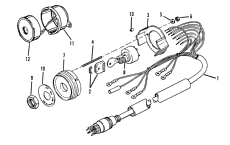 Key Switch Assembly (counter Rotation Engines) (  Assembly (  s))