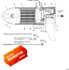 Lower Unit Assembly (109# - Variable) (mxe397022) (�������� � �����embly (109# - Variable) (mxe397022))
