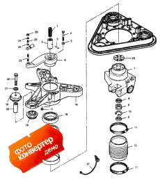 Mount And Steering Yoke (    Yoke)