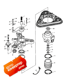 Mount And Steering Yoke (��������� � ������� ������� Yoke)