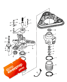 Mount And Steering Yoke (    Yoke)