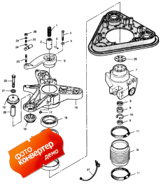 Mount And Steering Yoke (    Yoke)
