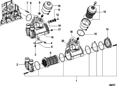 Oil Cooler And Filter Assembly (Oil Cooler   Assembly)