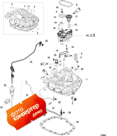 Oil Pump/adaptor Plate-upper (  /  -)