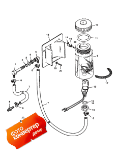 Oil Reservoir Components (round Oil Bottle) (Oil  Components (round Oil Bottle))