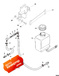 Oil Reservoir Components (stern Drive) (Oil  Components (stern Drive))