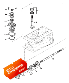 Pinion And Impeller Shaft (�������� � ���������� ���)