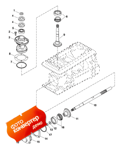 Pinion And Impeller Shaft (   )