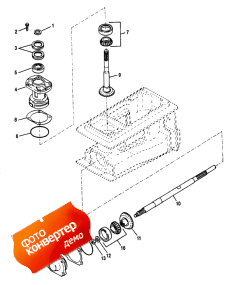 Pinion And Impeller Shaft (splined Drive) (    (splined Drive))