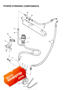 Power Steering Components (stern Drive) (Power ������� ������� Components (stern Drive))