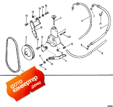 Power Steering Pump Assembly (Power    Assembly)