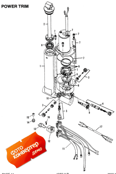 Power Trim Assembly (Power trim Assembly)