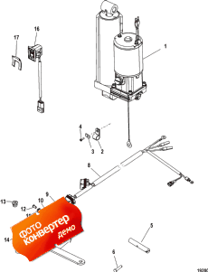 Power Trim Kit, 830150a11 (Power trim Kit, 830150a11)