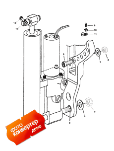 Power Trim Mounting (Power trim ing)