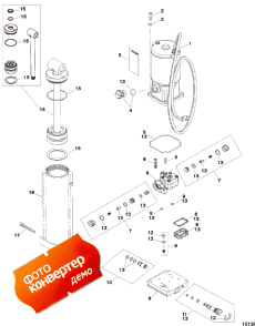 Power Trim, Oildyne Motor (832023t1) (Power trim, Oildyne Motor (832023t1))