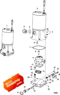 Pump/motor Assembly (881134t1) ( / motor Assembly (881134t1))