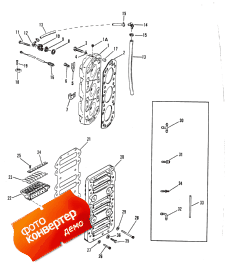 Reed Block And Cylinder Head (Reed Block    )