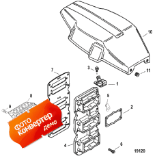 Reed Block/flywheel Cover (Reed Block /  )