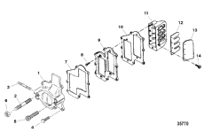 Reed Plate And Adapter Flange (Reed   Adapter )