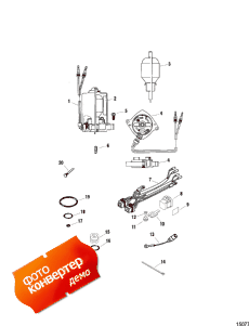 Retrofit Kit, Power Trim Motor (828708a1) (Retrofit Kit, Power trim Motor (828708a1))