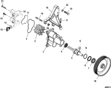 Sea Water Pump Assembly (Sea   Assembly)