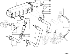 Seawater And Fuel Cooler Hoses (Seawater � Fuel Cooler �����s)