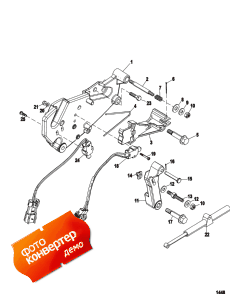Shift Bracket (alpha) (sn-0m659999 And Below) (������������� ��������� (alpha) (sn-0m659999 � ����))