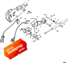 Shift Bracket (alpha) (sn-0m660000 And Up) (������������� ��������� (alpha) (sn-0m660000 � ����))