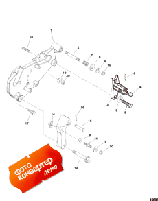 Shift Bracket (bravo Engines) (  (bravo s))