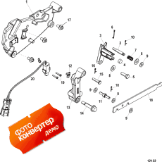 Shift Bracket, Mechanical Shift ( , Mechanical )