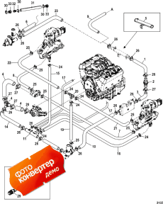 Standard Cooling System (single And Three Point Drain) (�������� ���������� System (single � Three Point Drain))