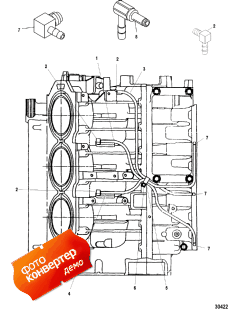 Starboard Center Main Oiling System (Starboard Center Main Oiling System)