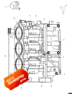 Starboard Center Main Oiling System (Starboard Center Main Oiling System)