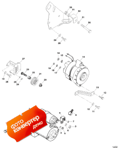 Starter And Alternator Mounts (   s)