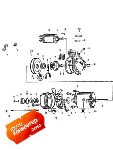 Starter Assembly (50-808011a1) (driveline) ( Assembly (50-808011a1) (driveline))