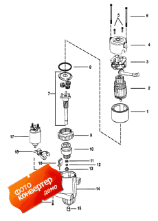 Starter Motor (2-7/8