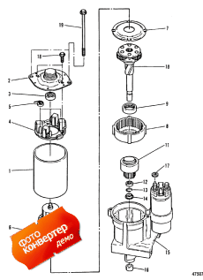 Starter Motor 3, 1/4