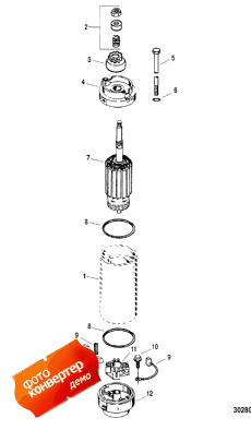 Starter Motor Assembly (  Assembly)