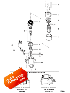 Starter Motor, Pg260 And Pg260-f1 ( , Pg260  Pg260-f1)