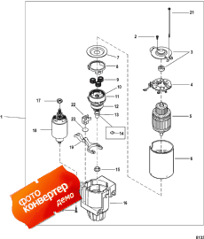 Starter Motor (pg260f1) (  (pg260f1))