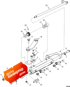 Steering Actuator Assembly (898349a05) (������� ������� ��������� Assembly (898349a05))