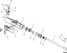 Steering Cylinder, Hydraulic Power Steering (  , Hydraulic Power  )