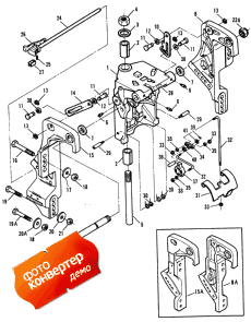 Swivel Brackeet/stern Brackets (manual Tilt) (Swivel Brackeet /  s ( Tilt))