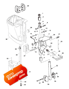 Swivel Bracket & Driveshaft Housing (  &   )